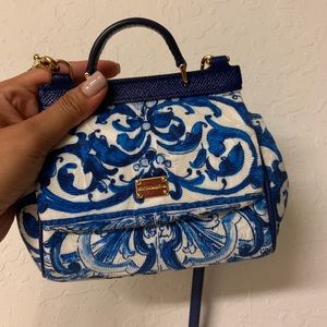Authentic Dolce & Gabbana Mini Sicily bag